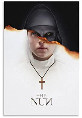 Filmposter The Nun, 61 x 91 cm, ästhetische Poster und Drucke, Poster, dekoratives Gemälde, Leinwand, Wandkunst, Wohnzimmer, Poster, Schlafzimmer, 20 x 30 cm
