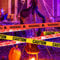 benpen Halloween Deko Outdoor Gruselig Garten Dekorationen, Horror Absperrband,10M Zombie Flatterband Gelb,Gefahren Warnband, Schrägband Bündel für Garten Zombie Party Gefahr Gefahrenbereiche