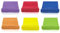 Tradineur - Pack de 12 paños de microfibra Panal, poliéster y poliamida, especial superficies rugosas y metálicas, trapo, bayeta, limpieza, gran absorción, hogar, 30 x 40 cm, colores surtidos
