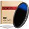 BESCHOI - Filtro ND Variabile Circolare ND2-400 (1-8.6 Stop) con Rivestimento Multistrato a 42 Strati per obiettivi 67mm (3 STAR)