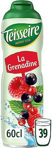 TEISSEIREE Sirop de Grenadine, La bouteille de 60cl