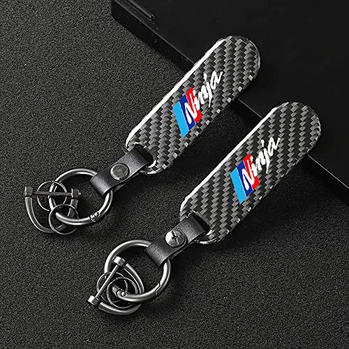 CREEST Auto Schlüsselanhänger Keyring Anhänger für Kawasaki Ninja Ninja Werbegeschenke Autozubehör,A-1