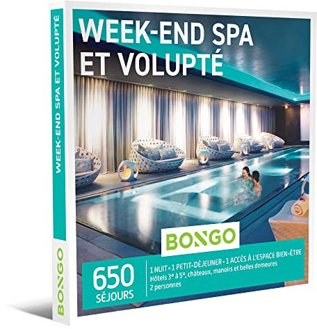 Bongo Week-End Spa et Volupté Coffret Cadeau Unisex-Adult, Multicolore, Taille Unique