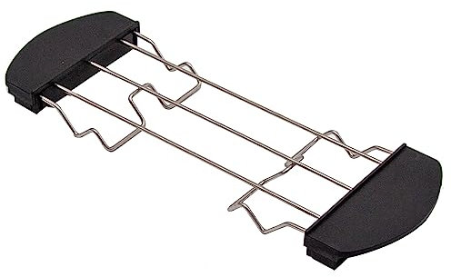 Toast Rack Stainless Steel Toaster Warming Rack Toaster Cooling Grid Bread Rack Grilling Rack Holder Toaster Holder Rack for Outdoor Hiking Kitchen 26cm