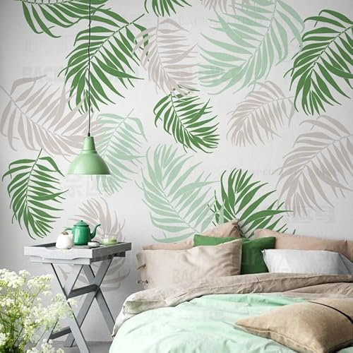 45cm Tropic Leaf Palm Tree Schablonen Für Wände Zu Malen An Der Wand Dekorieren Dekoration Dekor Wiederverwendbare Vorlage Malerei Handwerk Große Dekorative Waschen Formen Möbel