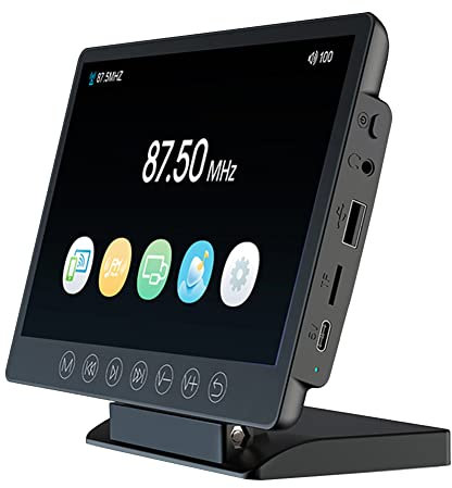 Louttary 7 pollici portatile Car Video Player LCD Touch Screen Radio Multimedia Video Player Car TV Monitor Tablet Accessori Auto