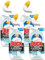 Duck Liquid Toilet Cleaner, Extra Foaming Bleach Gel, Marine, 750ml (Pack of 4)