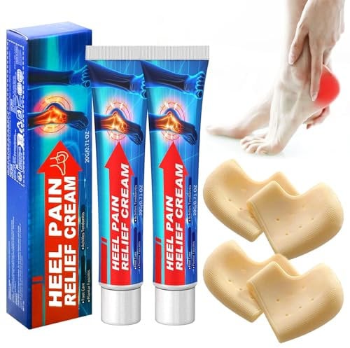 SPHERETRON Fersensporn Salbe 2 Stück Salbe Gegen Fersensporn Fersen Salbe Fersenberuhigende Salbe Fersensporncreme Beruhigende Fersensalbe,Linderung von Fußbeunbequem