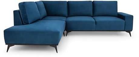 Excellentsofa Ecksofa mit Auswahl an Größen und Farben - von 230 bis 360 cm Länge und 150 bis 300 cm Breite, mit Schlaffunktion, Bettkasten und Relaxfunktion - Schlafsofa L-Form