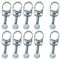 F Fityle 10Pcs Steam Iron Cord Holder Fixed Clips Sturdy Direct Replaces Metal Spare Parts Universal Cord Minder Hose Fixing Clamps
