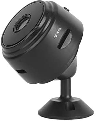 Security Camera, 720P Wireless WiFi Camera Pet Baby Camera, 120° Wide Angle Indoor Home Camera Mini Surveillance System CCTV for Children Elders Black