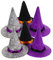 TOYANDONA 6St Halloween Weinflaschen set Halloween-Flaschenabdeckungen Hexenhut basteln halloween kostüme halloween kleidung Mini-Schnapsflaschen Flaschenverschluss Weinzubehör Gastgeschenke