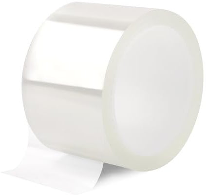 Neerow Clear Waterproof Tape, Window Weather Sealing Tape, Transparent Adhesive Tapes 70mm x 10m for Winter, Window, Door Draft Stopper, Roof, Greenhouses, Car Port