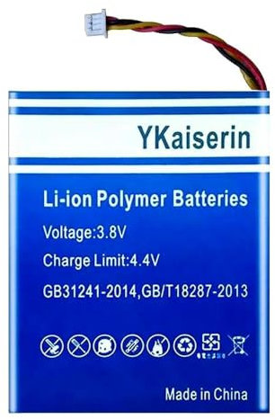 1500mAh Super Capacity Mp3 Player Battery Compatible for Apple iPod Classic 4th gen/Photo U2 A1059 20 40GB Long-Lasting 616-0206 616-0183,with Full Tool Kits