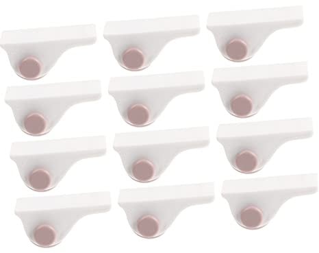 FIXOSHEE 12Pcs Self Adhesive Casters Wheels for Storage Boxes Trash Bins Durable Material Practical Design for Easy Movement for Organizing Home Office Spaces