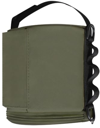 Sport Toilet Paper Holder, Portable Toilet Roll Case with Handle & Side Webbing Dual-Access Roll Paper Storage Bag for Camping Hiking Picnics