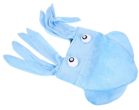 VERDANVERSE Halloween Party Cap Octopus Mütze Lustige Tierkopfbedeckung Pinker Hut Für Erwachsene Karneval Geburtstagsfeier Kostüm Zubehör