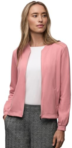 Street One 3228686 Giacca con Dettagli Glitterati, Rosa Cipria, 42 Donna