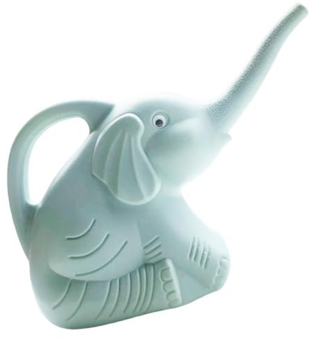 predolo Annaffiatoio a Forma di Animale, Impugnatura Comoda, Adorabile Strumento da Giardinaggio da 2 Litri per Patio, Bonsai, Fiori, Interni ed Esterni, Blu