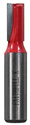Faithfull FAIRB220 Router Bit TC Two Flute 1/2in 10.0mm x 19mm