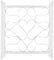 Camco 43997, Griglia per Porta Schermo Deluxe, Colore: Bianco