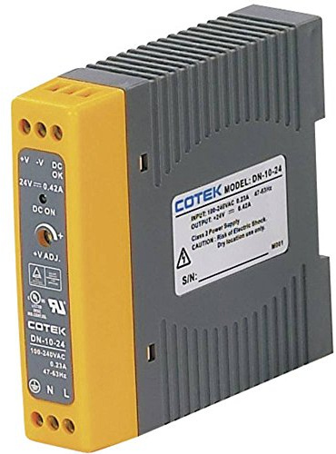 Cotek DN 10-24 Hutschienen-Netzteil (DIN-Rail) 24 V/DC 0.42A 10W 1 x