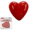PARTY DISCOUNT ® Blink-Artikel Herz-Brosche, inkl. Batterie, Ø 4cm