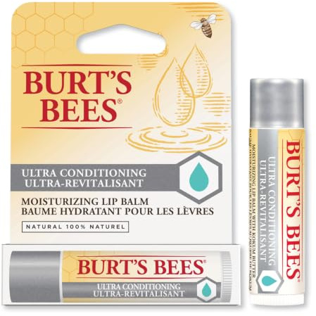 Burt's Bees Ultra Conditioning Lip Balm, 100% Natural Origin, 4.25g