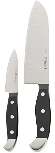 HENCKELS Statement Razor-Sharp 2-pc Knife Set, Santoku Knife 7 Inch, Paring Knife, German Engineered Informed by 100+ Years of Mastery