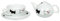CBE Black and White Scottie Dogs Tea Pot for One