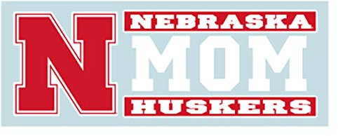 Craftique Nebraska Aufkleber (N-Nebraska Mom-Aufkleber (15,2 cm), 15,2 cm)