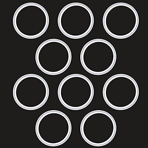 MiSevteen 10 Stück O-Ringe Nitrilkautschuk 38 x 31mm Dichtungssatz Dichtungsring Verschlussdichtung als Ersatzteil für Hahnverbinder Badewanne Waschbecken Pop up Ventil Ablaufgarnitur