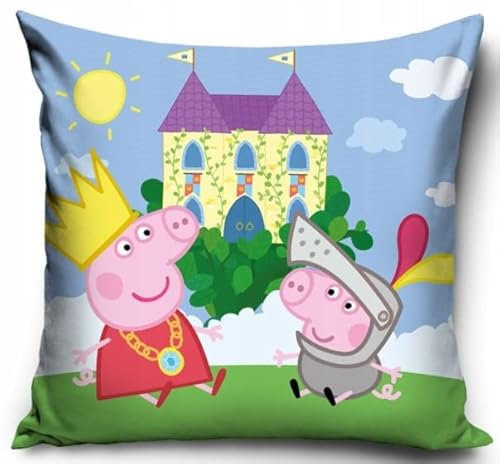 Kissen Kopfkissen Kinderkissen 40x40 Peppa George