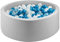 CROWNZONEE Fontana in schiuma per neonati, fontana rotonda in morbida palla per bambini, regalo ideale per bambini (palle non incluse) - 91,4 x 30,5
