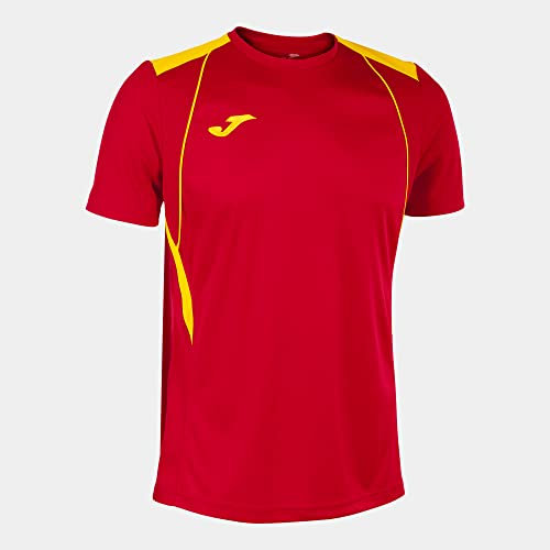 Joma Camiseta Manga Corta Championship VII Rojo Amarillo
