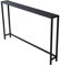 LegendTech Console Mince Profondeur 15 Cm, Grand Canapé Table Latérale D'entrée De Couloir Derrière Canapé Pour Maison Décor De Salon (100 * 15 * 75CM, Noir)
