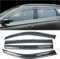 ayaha 4 Stück Windabweiser für Skoda KAROQ NU7 2017 2018 2019, Sonne Regen Deflektor Wetterschutz Seitenfenster Deflektor Fenster Sonne Regenschutz Deflektor