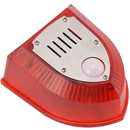 Solar Powered Alarm Animal Repeller, Three Modes Of Operation, Solar Powered, Supports USB Port Charging, Waterproof and Dustproof Suitable for Orchard Tea Garden Villa Farm