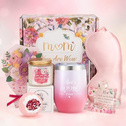 MEIGBFR Geschenke für Mama, Weihnachtsgeschenke für Mama, Geburtstagsgeschenk für Mama von Tochter Sohn, besondere Geschenk für Mama Werdende Mutter Oma mit 12oz Mama Tasse