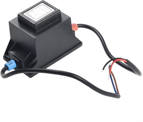 Gettimore Transformador LED 24V AC/AC Fuente de alimentación IP67 Impermeable Iluminación exterior 15-80W Salida (30W)