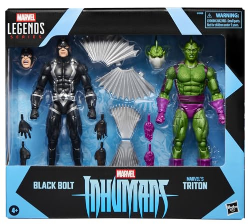 Marvel Legends Series Inhumans Black Bolt & Marvel’s Triton Action Figure Two-Pack
