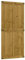 vidaXL Scheunentür CORONA 100x210 cm Massivholz Kiefer, Scheunentür, Hängetür, Schiebetür, Schiebetür, Schiebetür Badezimmer, Schiebetüren, Zimmertür