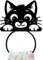 MAYJOYDIY Niedlicher Katzenmotiv Metall Handtuchring Tiermotiv Handtuchhalter Guckende Katze Badetuchring Schwarzer Kunst Handtuchhalter Wandmontage Für Badezimmer Küche Heimdekoration Geschenk