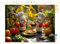 CALVENDO Puzzle Die Koch Gartenzwerge in der Küche | 1000 Teile Lege-Größe 64 x 48 cm Foto-Puzzle für glückliche Stunden