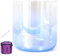 Kristall-Klangschalen-Set, 7 Zoll 432 Hz Kristallklangschale, for Klangheilung, Meditation, Gebet, Stressabbau, mit Schlägel und O-Ring(Indigo,F Note)