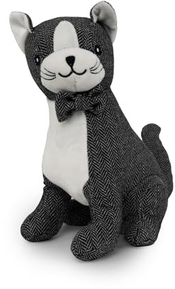 Tope para Puertas Suelo con diseño Animal de Gato como elemento decorativo para la casa. (1 KG,13x18x23 cm)