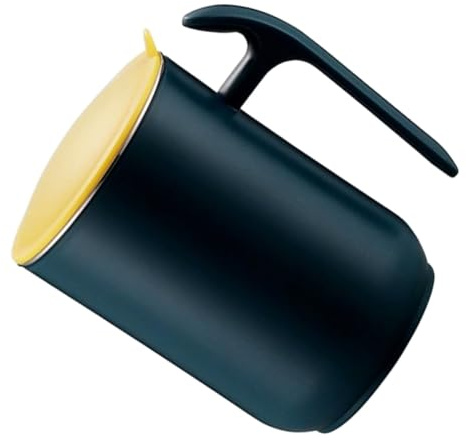 GALPADA Tasse à Café Réutilisable et Pratique à Transporter Double Paroi en Acier Inoxydable 550ml Couvercle Vert pour Maison et Bureau