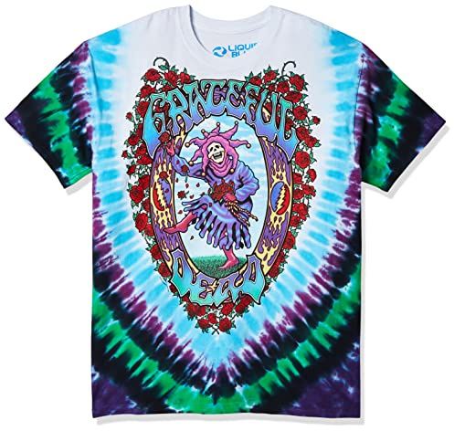Liquid Blue T-Shirt Tie Dye Grateful Dead Seasons of The Dead pour Homme, Multicolore, XX-Large