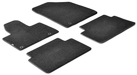 Lampa 23042 Set of Carpet Floor Mats, Black
