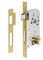 Tesa Assa Abloy 13058CAE Cerradura de embutir para puertas de madera Con Cilindro Dorado Entrada 50 mm / Frente Cuadrado 130